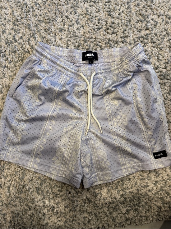 RSQ Other - RSQ Lavender Mesh Athletic Shorts with White Drawstring